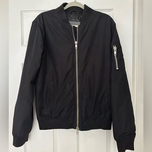 BALR Classic Bomber Jacket Black | Men’s Size L